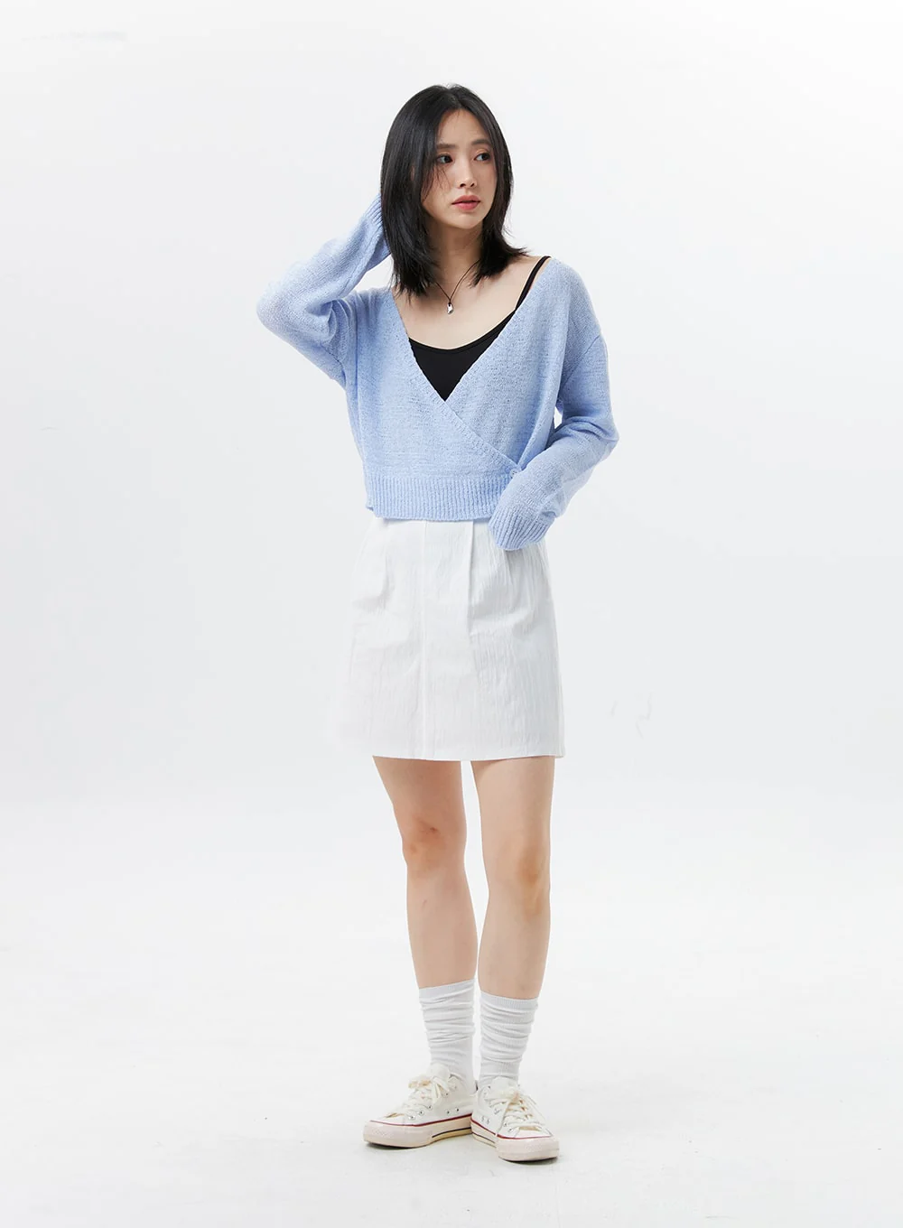 A-Line Basic Mini Skirt OL328 - Image 8