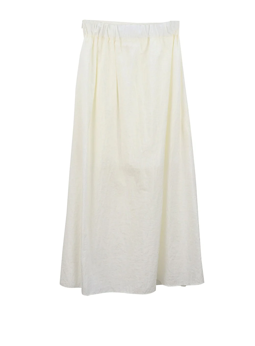 A-Line Nylon Maxi Skirt IU326 - Image 12