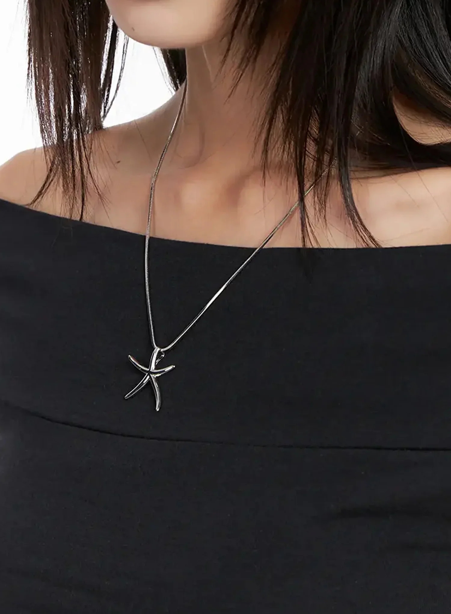[ACC] Polyde Starfish Necklace IG507 - Image 5