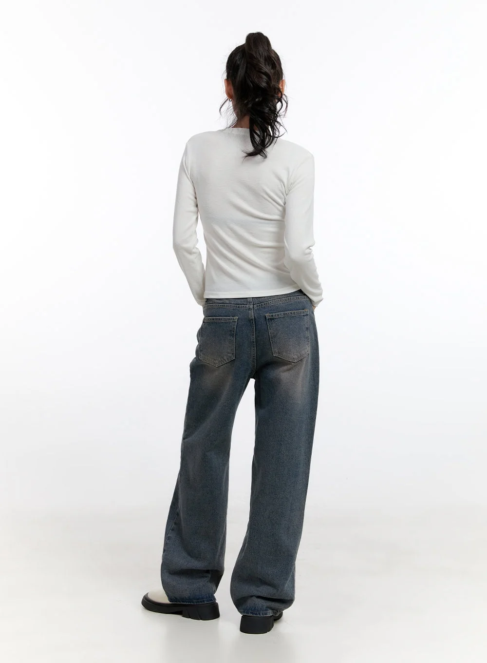 Adaline Cotton Wide Fit Jeans CN420 - Image 4