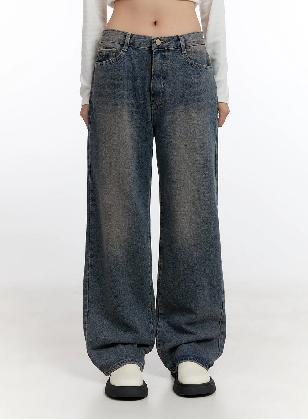Adaline Cotton Wide Fit Jeans CN420 - Image 8