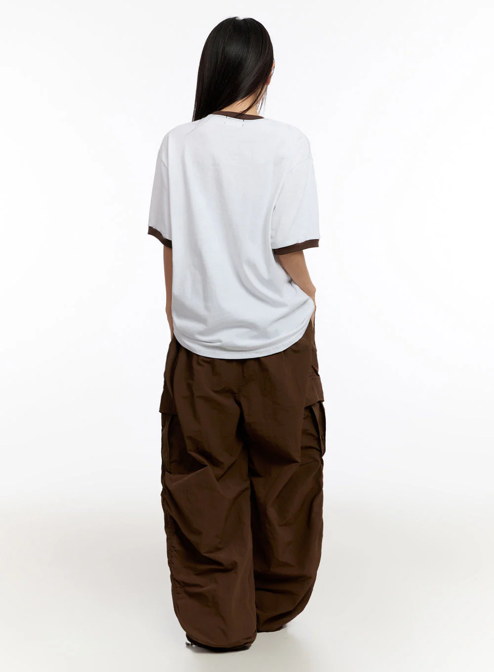 Adjustable Nylon Cargo Pants IU509 - Image 12
