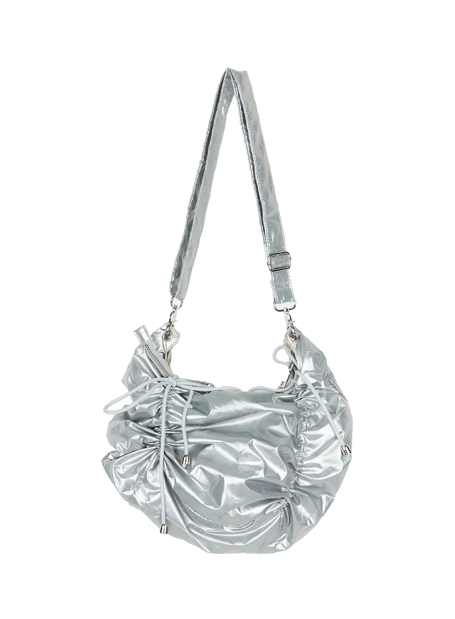 Adjustable Ruched Crossbody Bag IY511 - Image 8