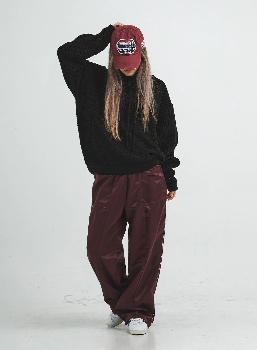 Aida Nylon Bending Wide Pants Unisex CS15 - Image 8
