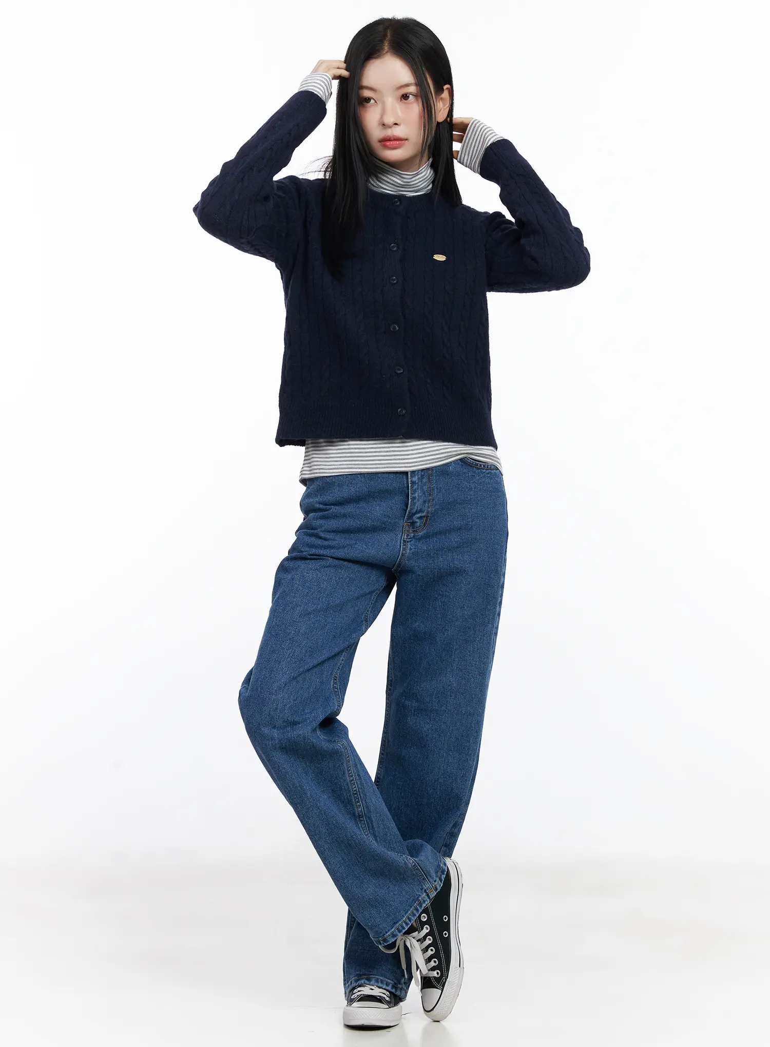 Aila Relaxed Fit Jeans CJ519 - Image 2