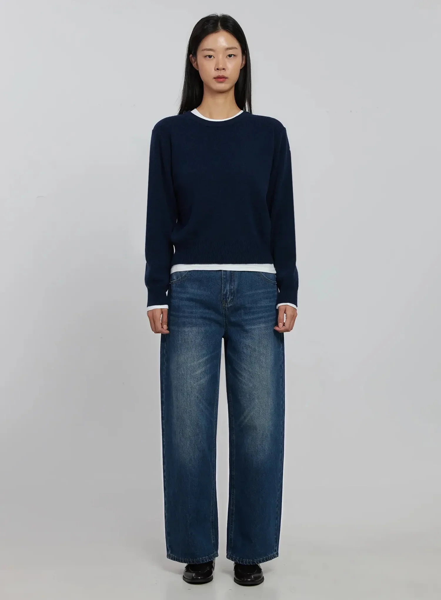 Alaina Wide Leg Jeans IJ508 - Image 6