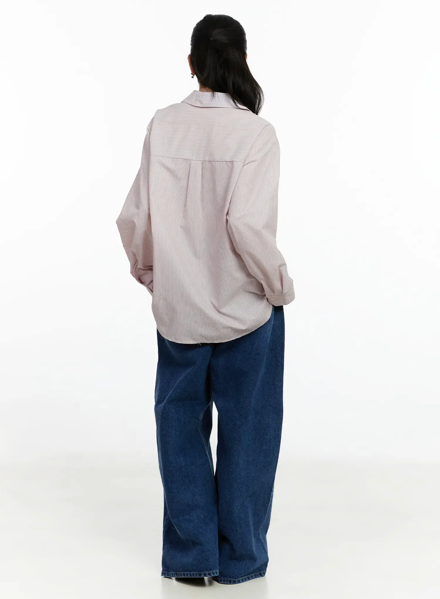 Alivia Casual Wide Leg Jeans F502 - Image 5