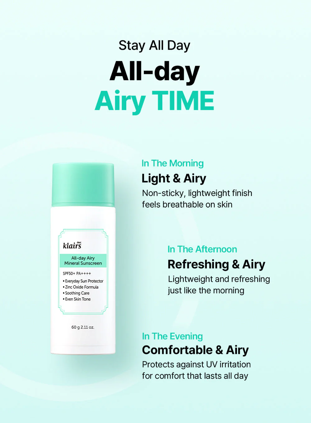 All-day Airy Mineral Sunscreen (60g) - Image 5