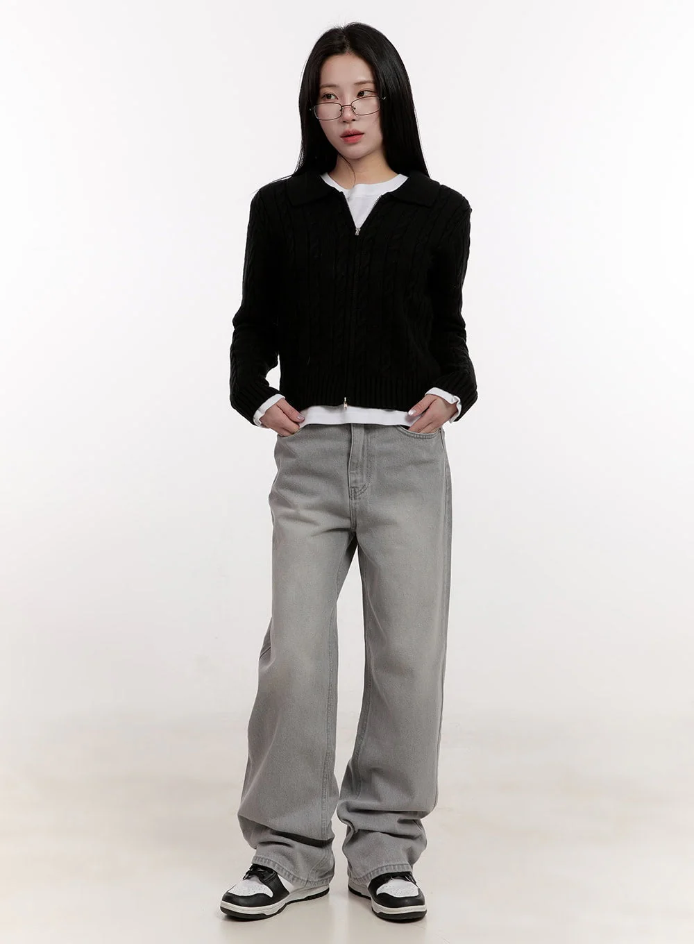 Ally Wide-Leg Jeans CJ531 - Image 2