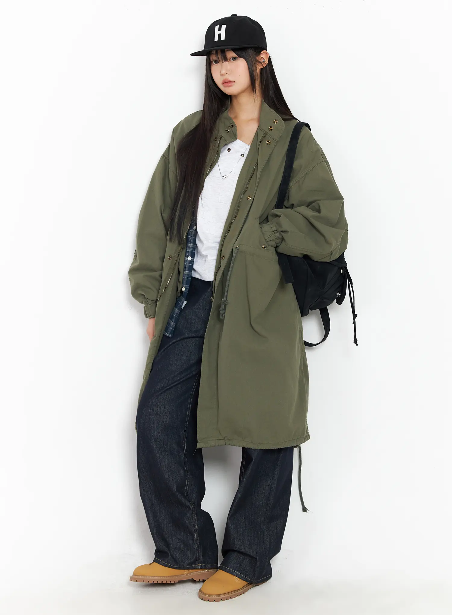 Amayah No-Fade Wide Leg Jeans CF504 - Image 9
