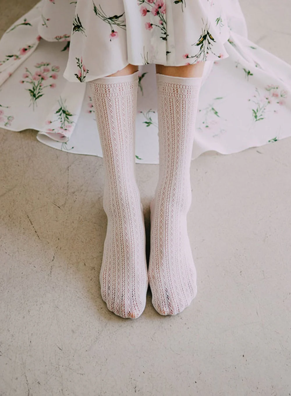 Amory Lace Socks IA529 - Image 2