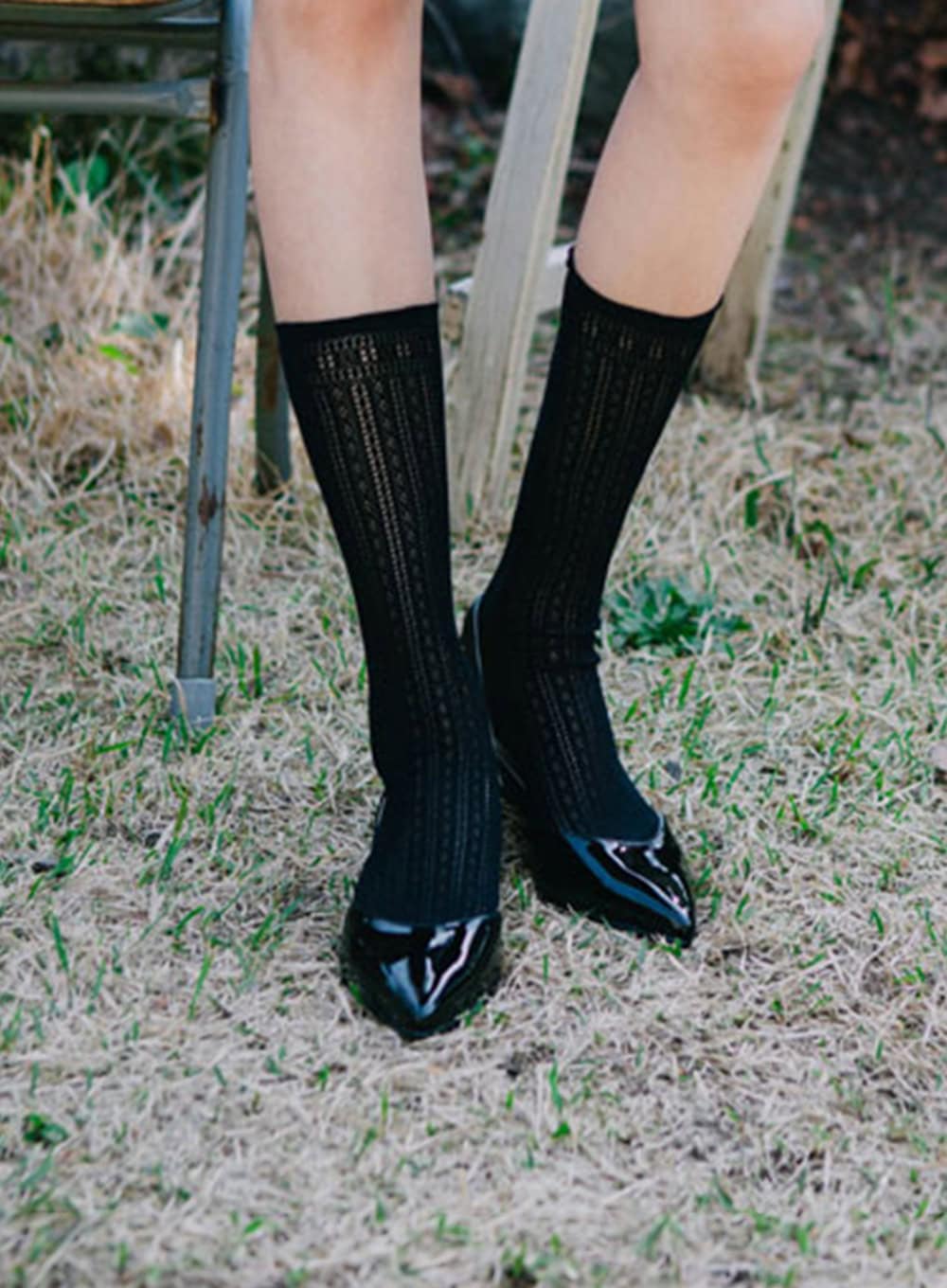 Amory Lace Socks IA529 - Image 3