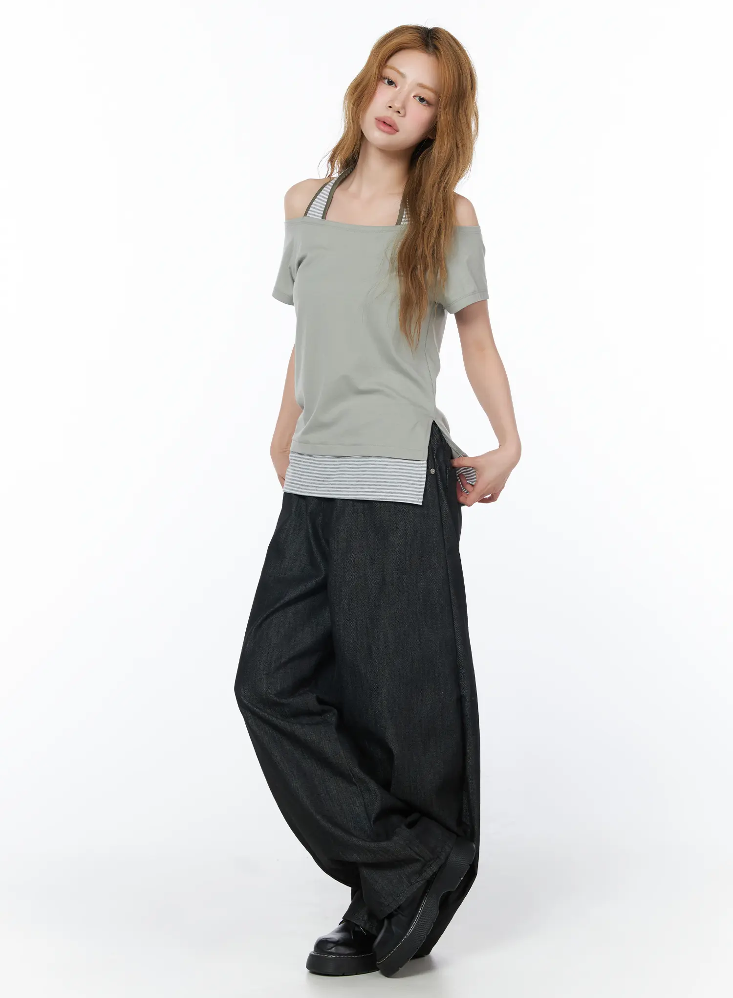 Anaiyah Non-Fade Wide Leg Jeans CY508 - Image 6