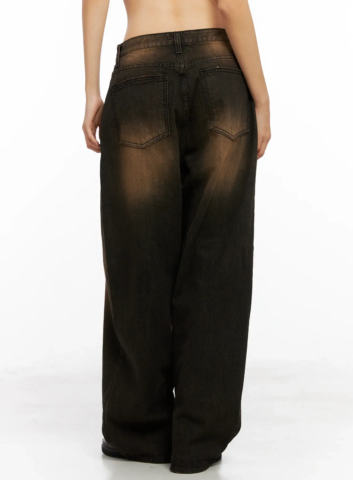 Analia Washed Wide-Leg Jeans CO529 - Image 6