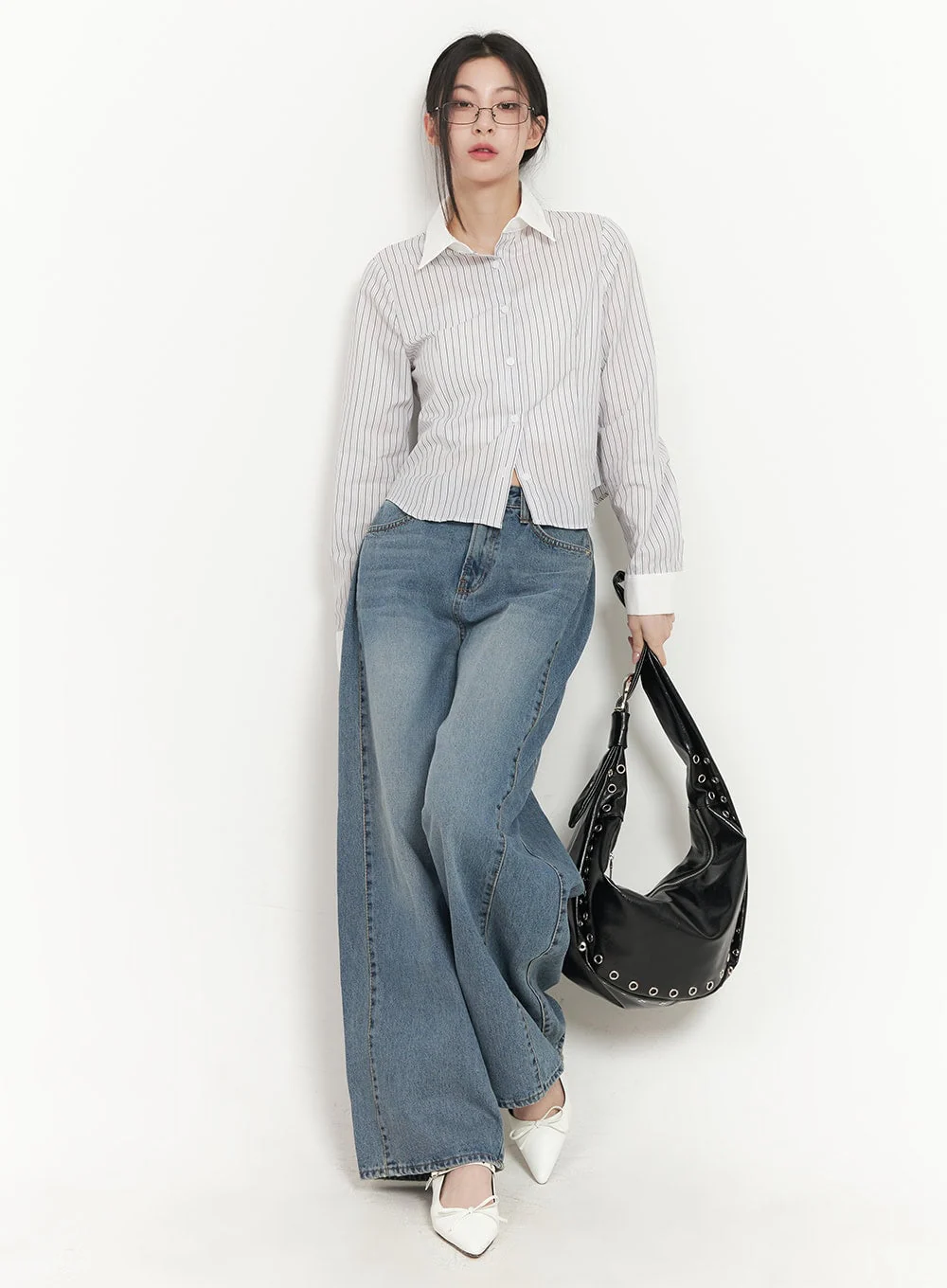 Andrea Wide-Leg Jeans CF514 - Image 3