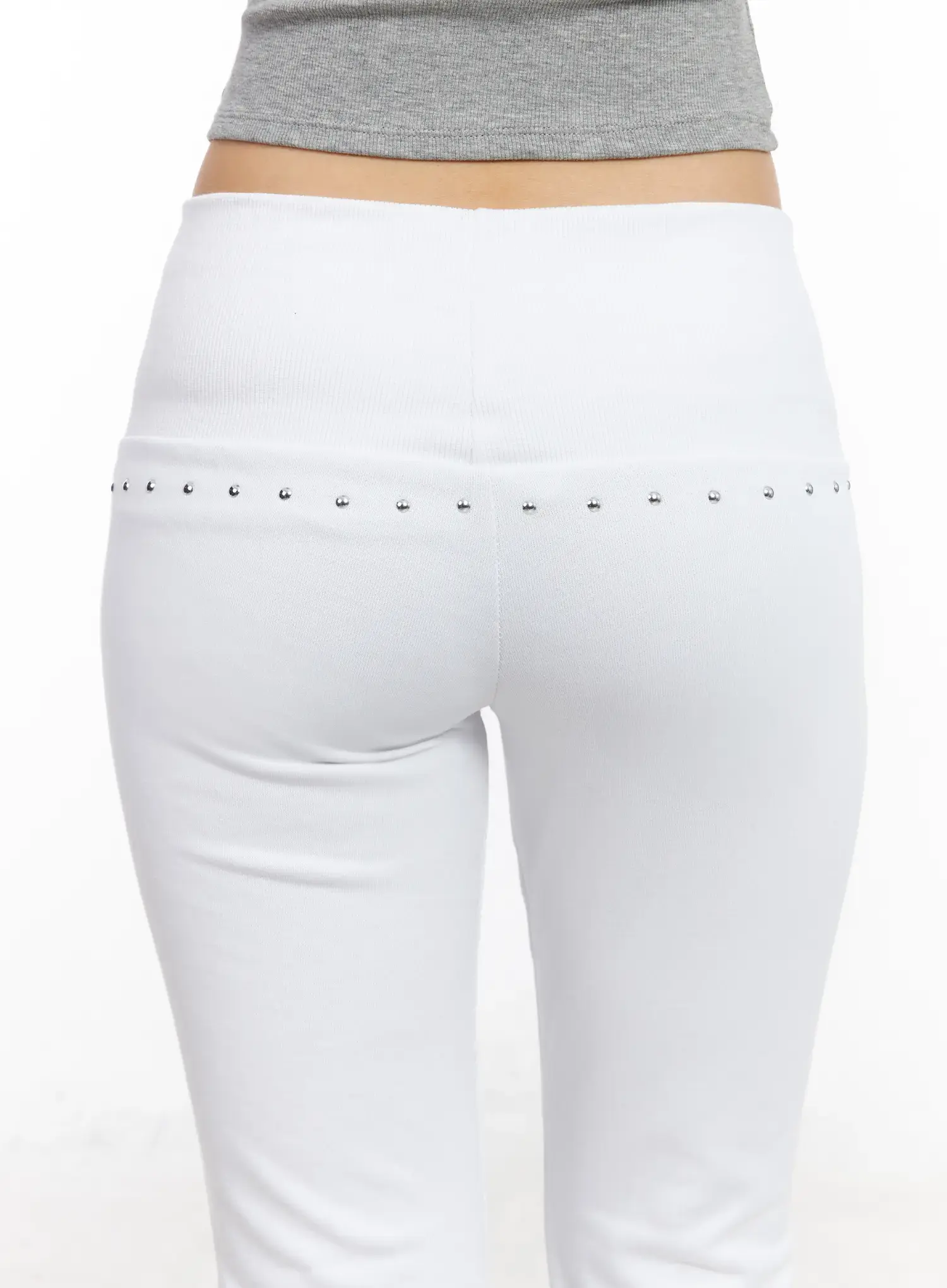 Angelic Studded Bootcut Leggings CM517 - Image 6