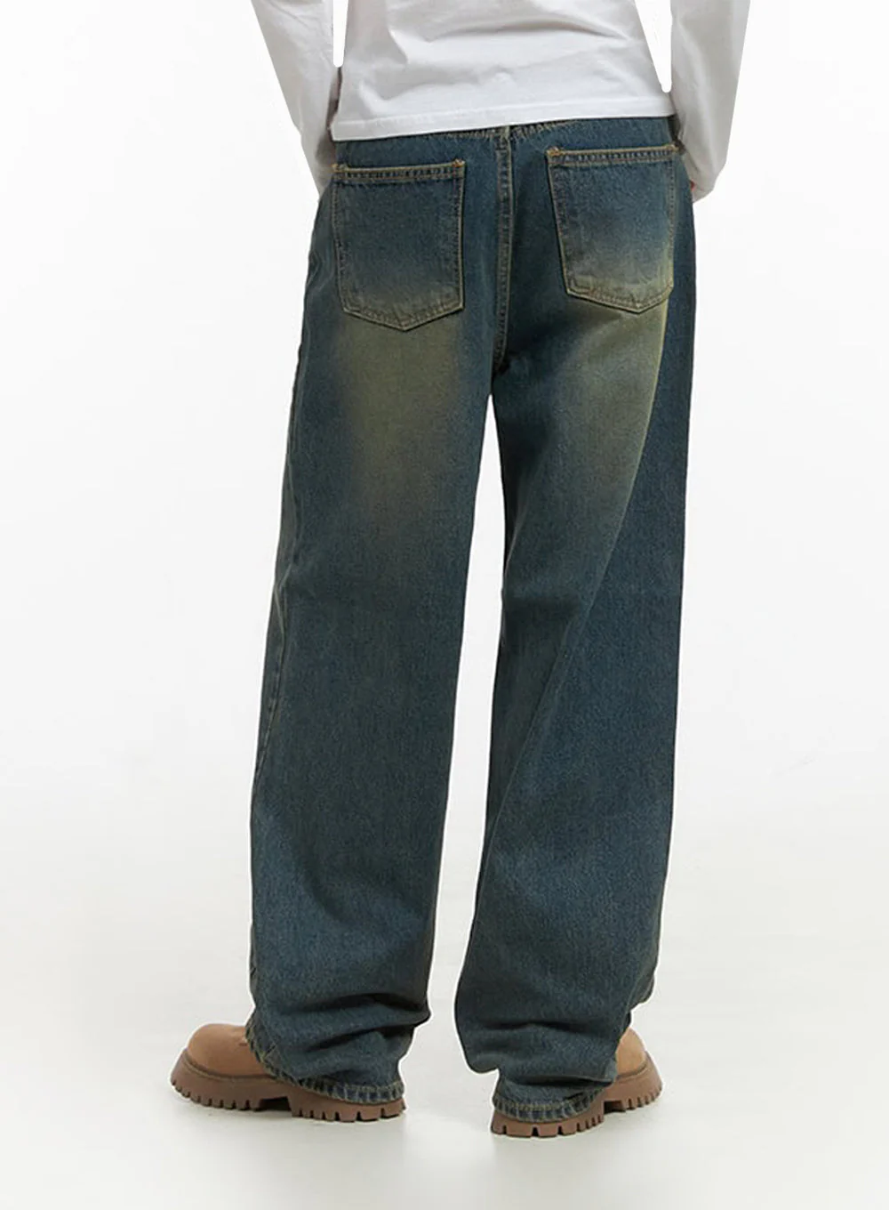 Anya Wide Fit Denim Jeans IO409 - Image 7