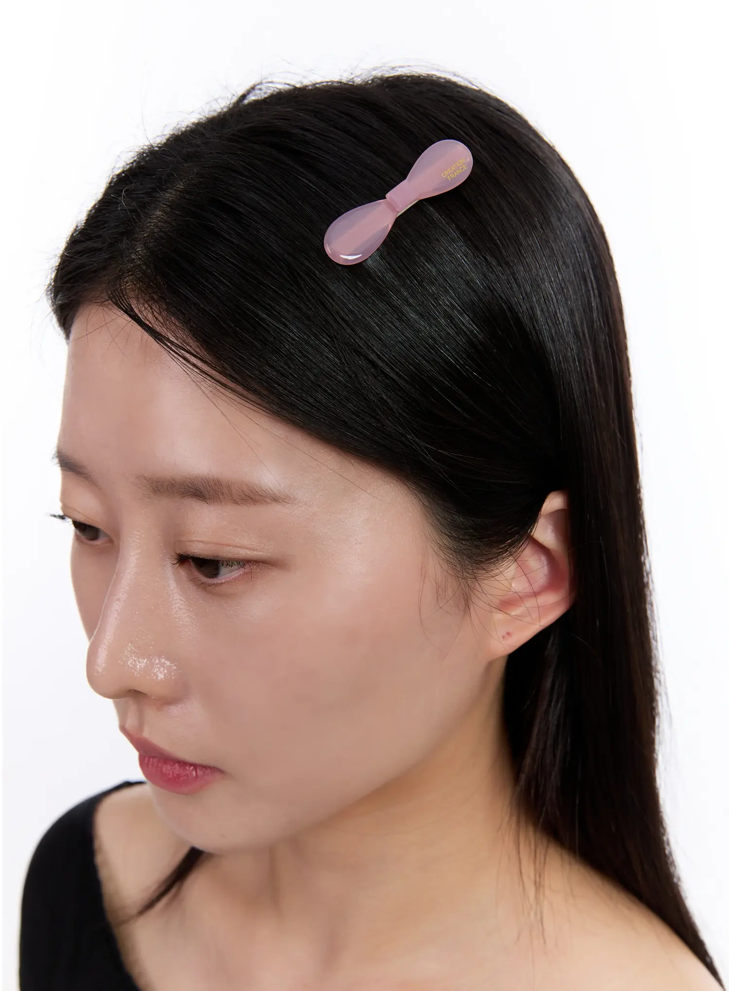 Aria Heart Wink Hair Pin IU527 - Image 2