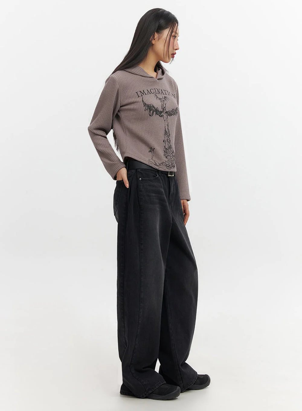 Ashly Wide-Leg Jeans IF511 - Image 10