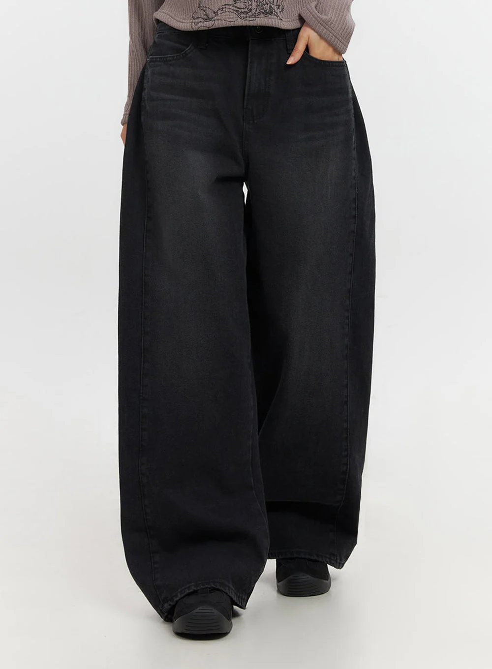 Ashly Wide-Leg Jeans IF511 - Image 8