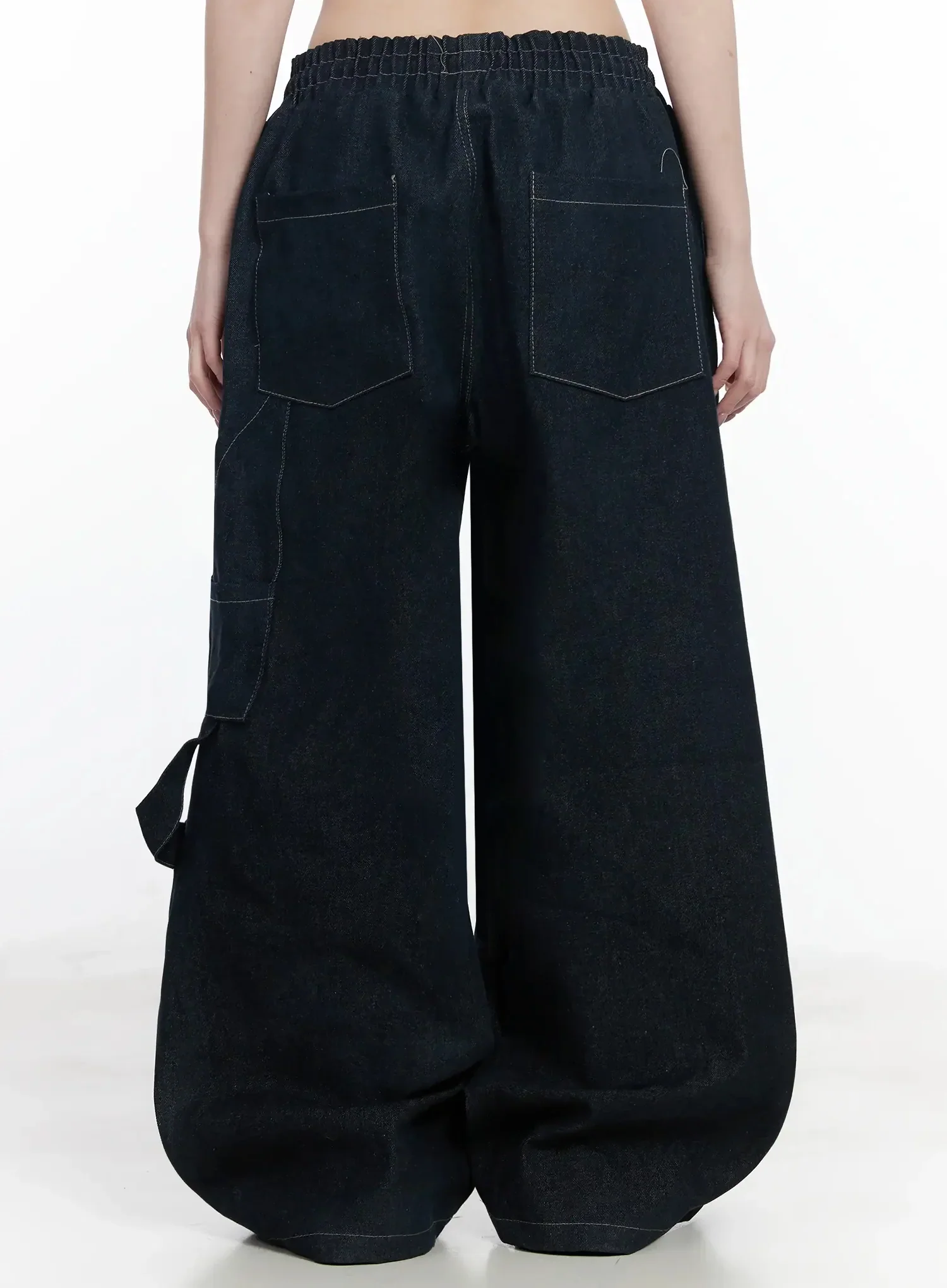 Ashlyn Carpenter Wide-Leg Jeans IJ528 - Image 12