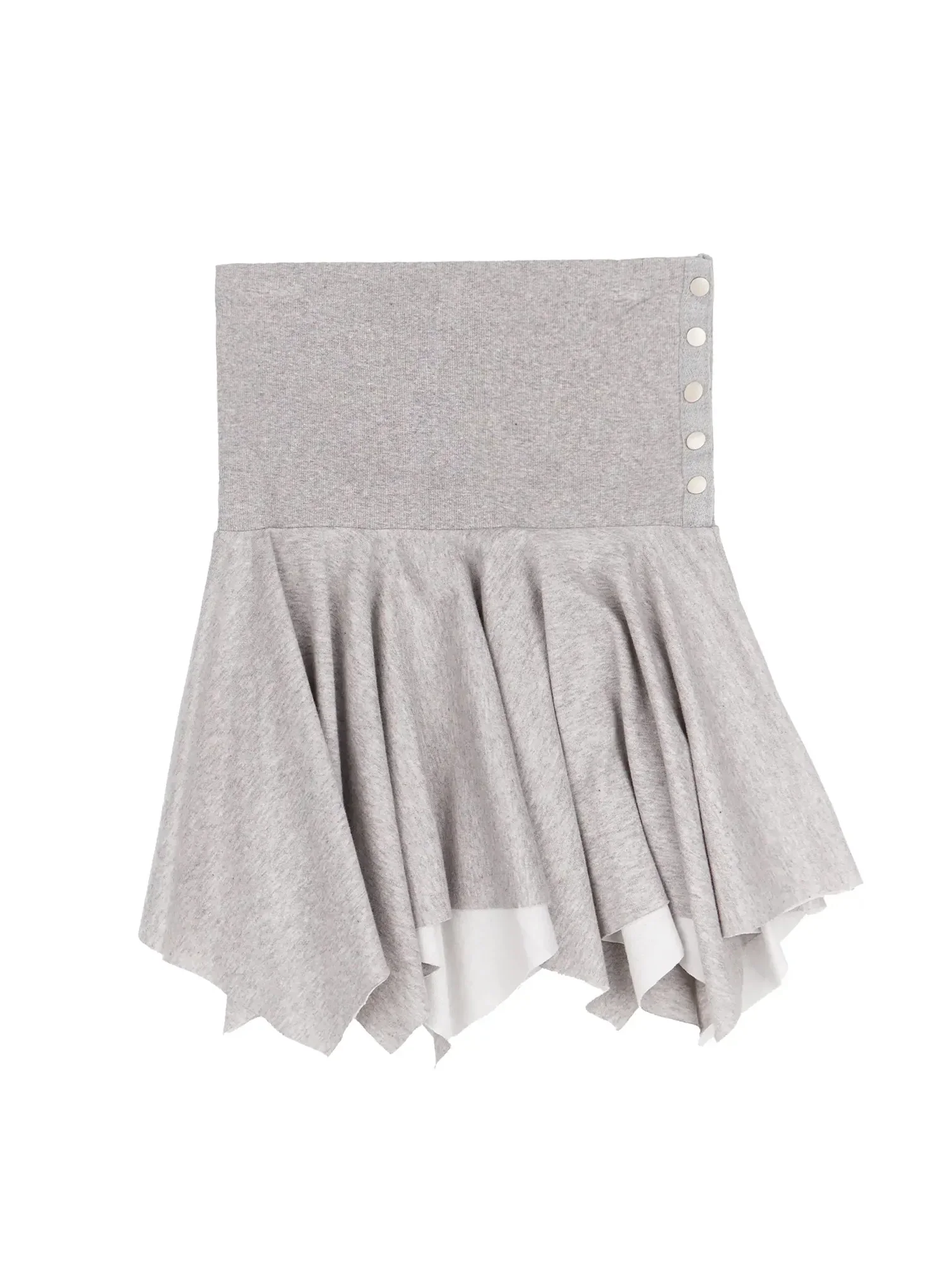 Asymmetric Foldover Waist Mini Skirt IY511 - Image 18