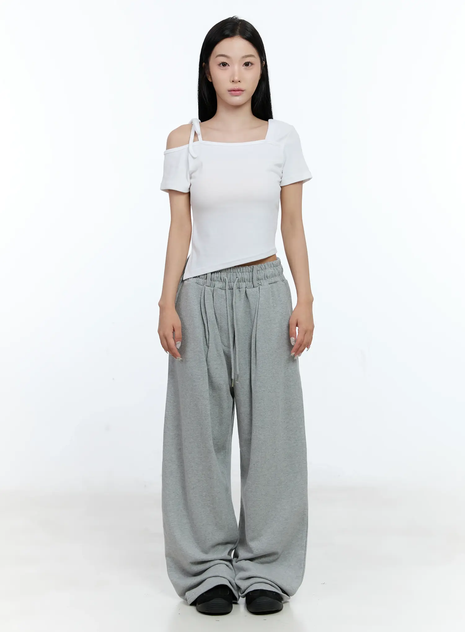 Asymmetric Off-Shoulder Tee CG501 - Image 2
