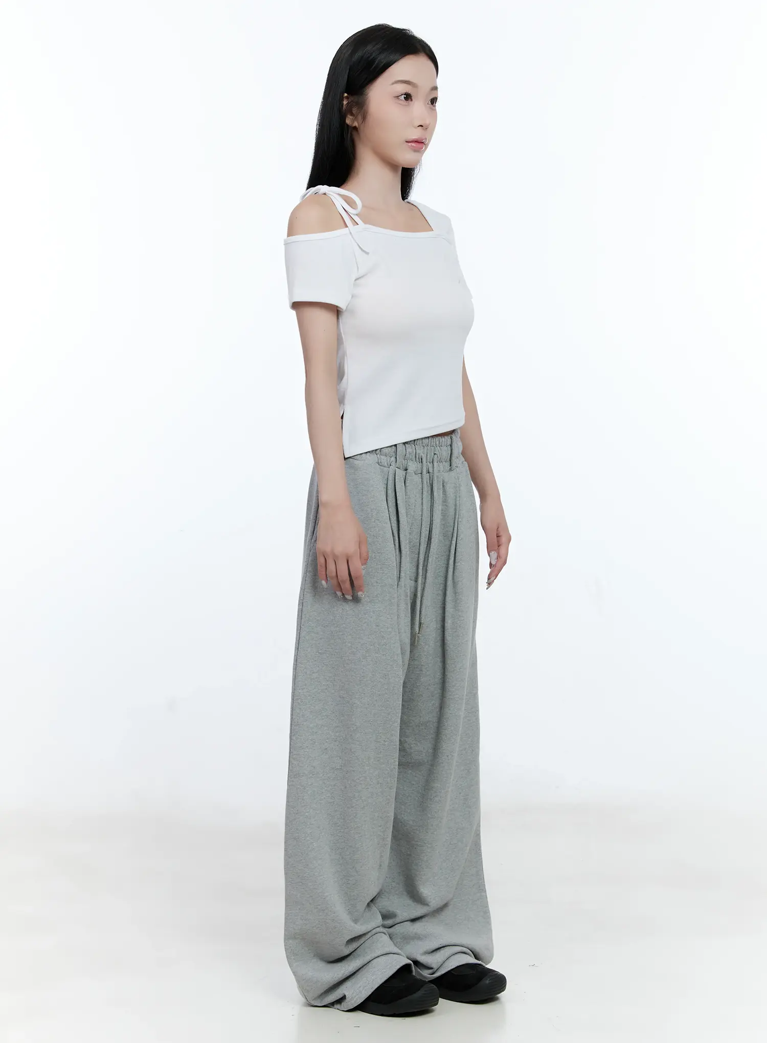 Asymmetric Off-Shoulder Tee CG501 - Image 5
