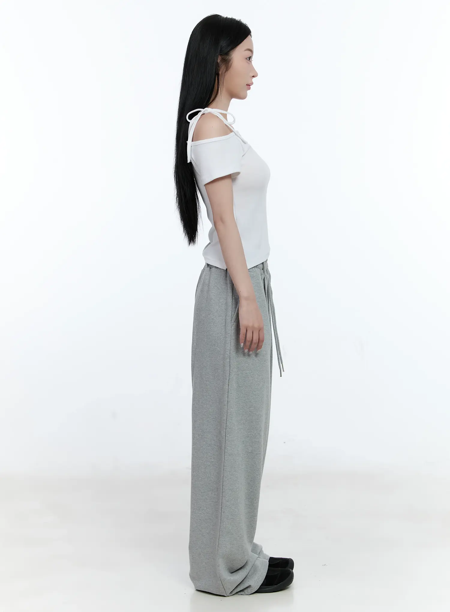 Asymmetric Off-Shoulder Tee CG501 - Image 6