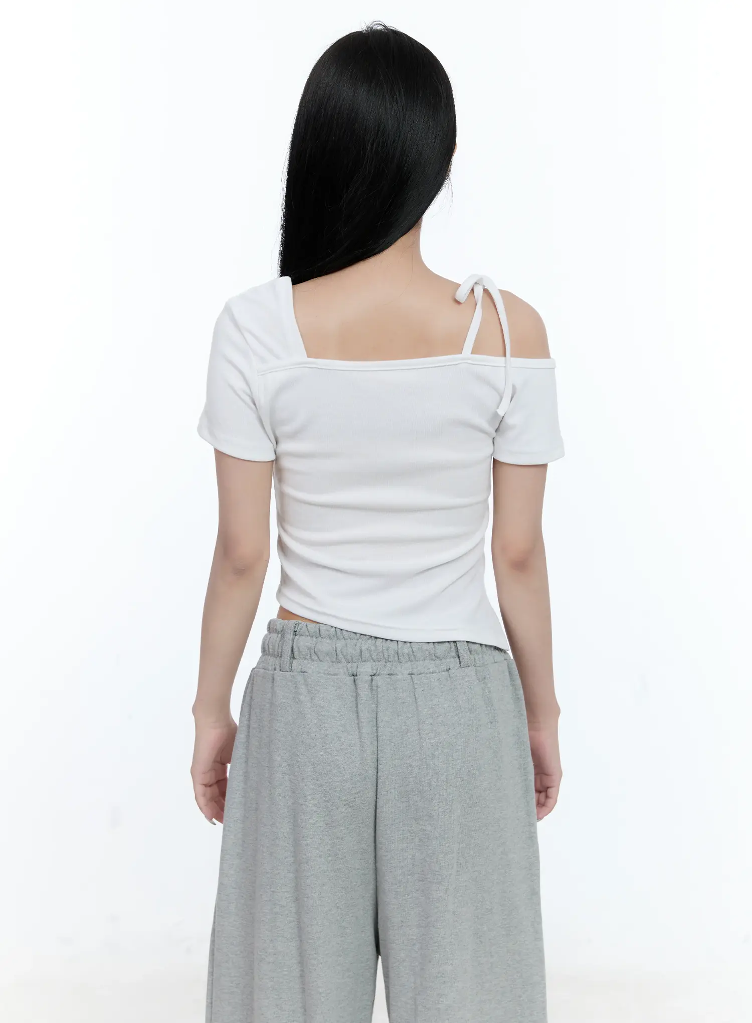 Asymmetric Off-Shoulder Tee CG501 - Image 7