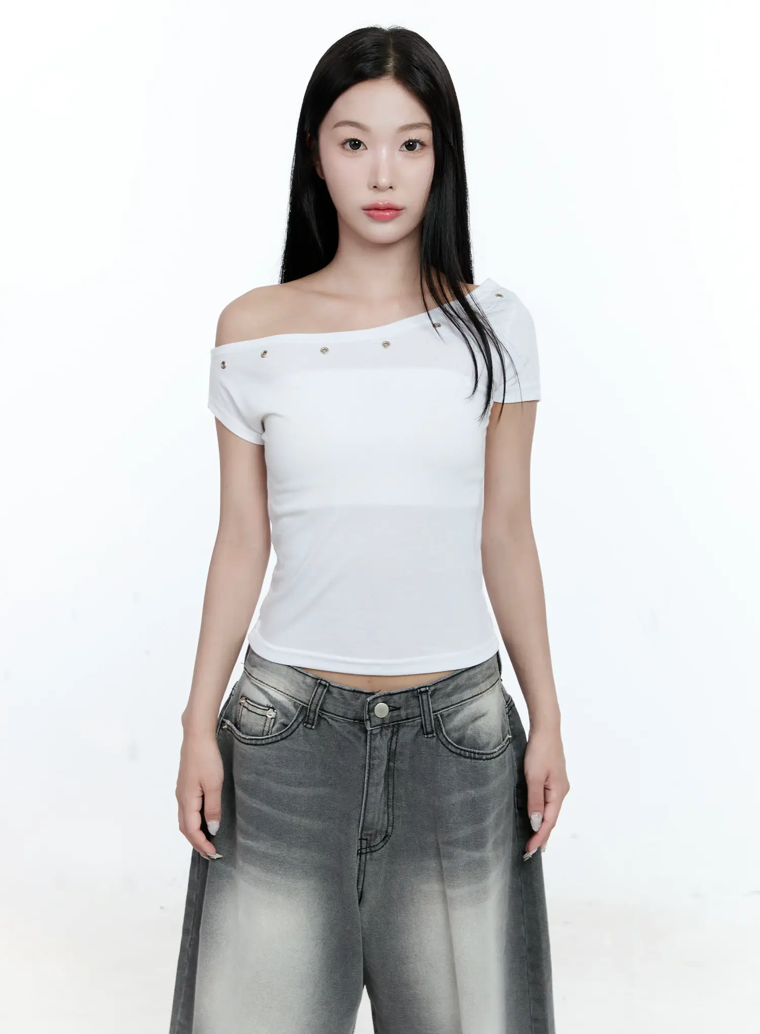 Asymmetric Studded Top CG511 - Image 10