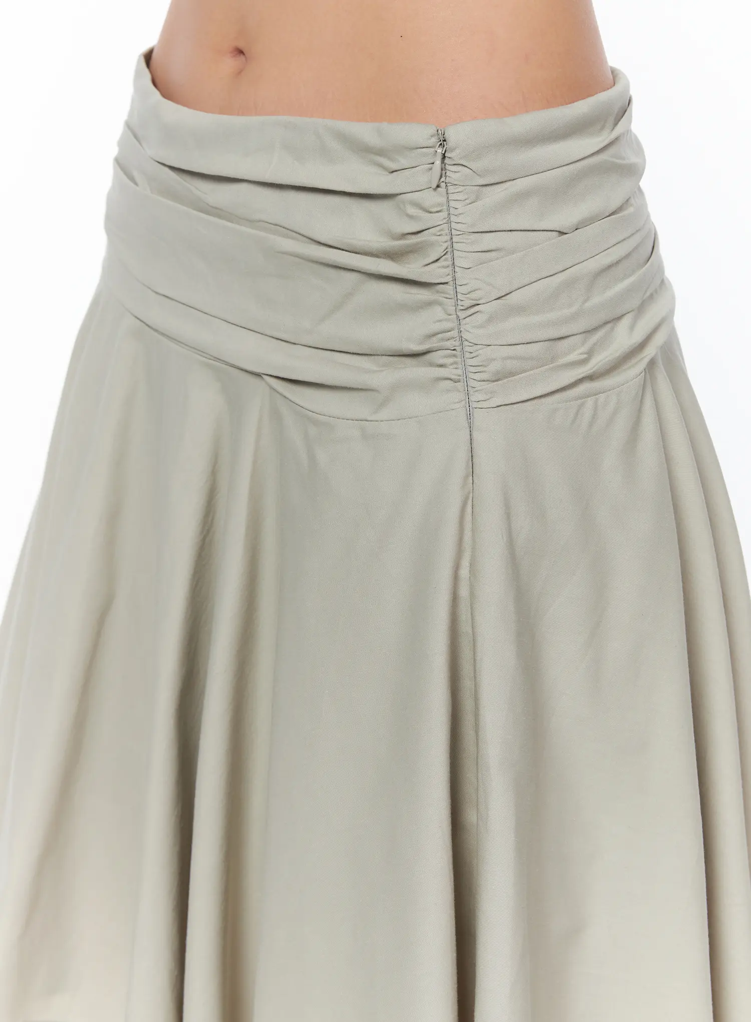Asymmetrical Flare Midi Skirt CA524 - Image 9
