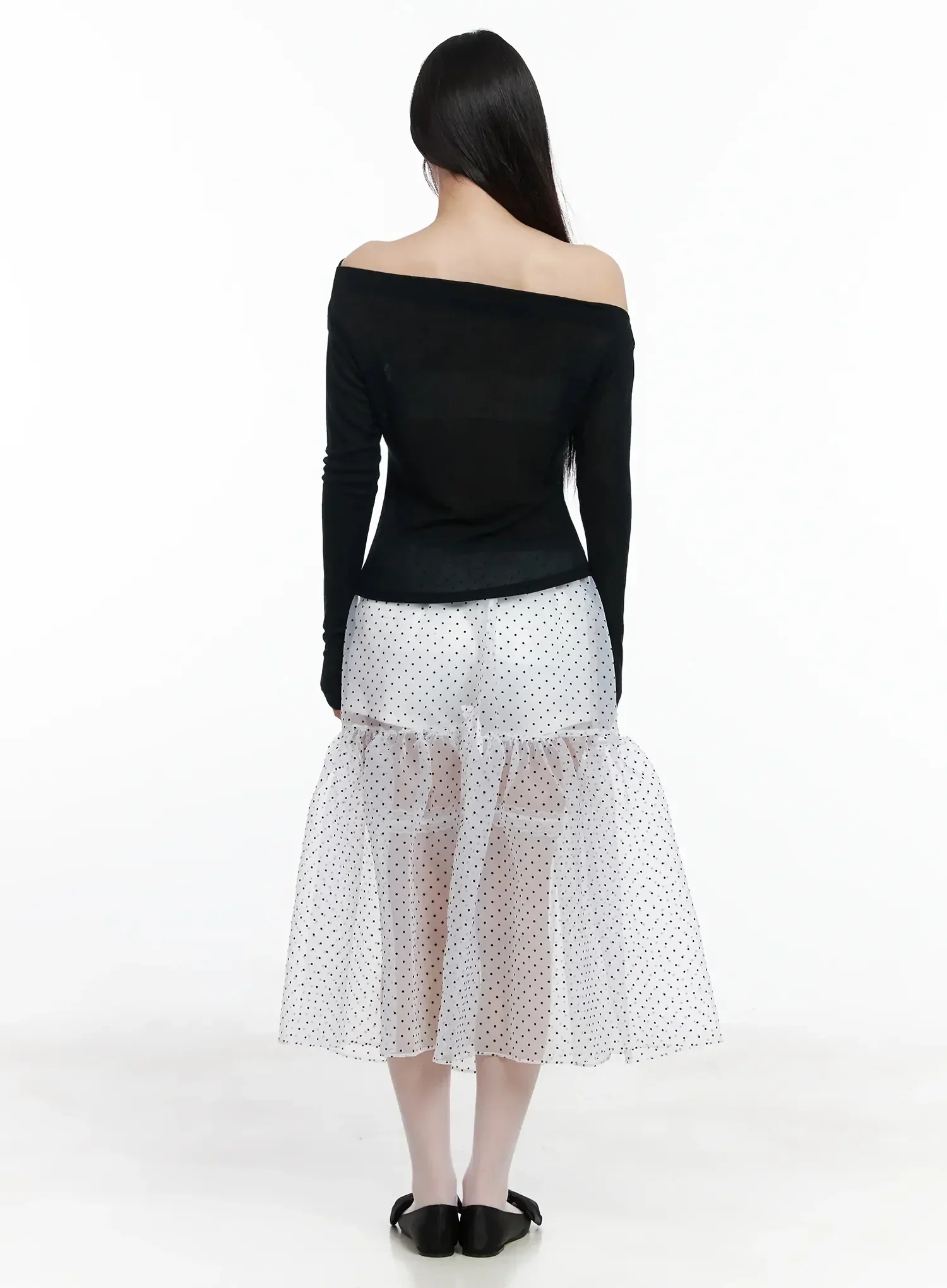 Asymmetrical Off-Shoulder Top IM504 - Image 11
