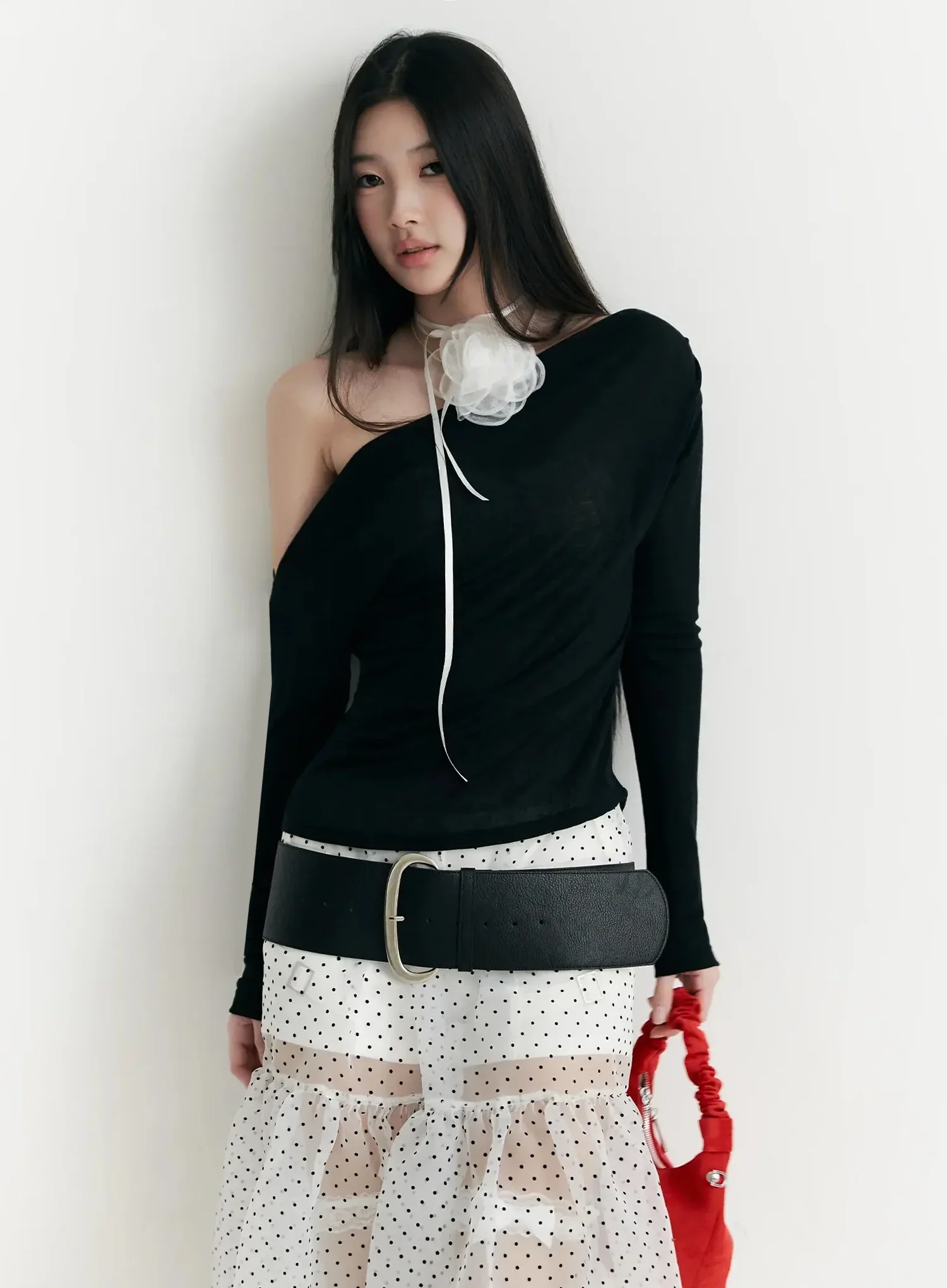 Asymmetrical Off-Shoulder Top IM504 - Image 12