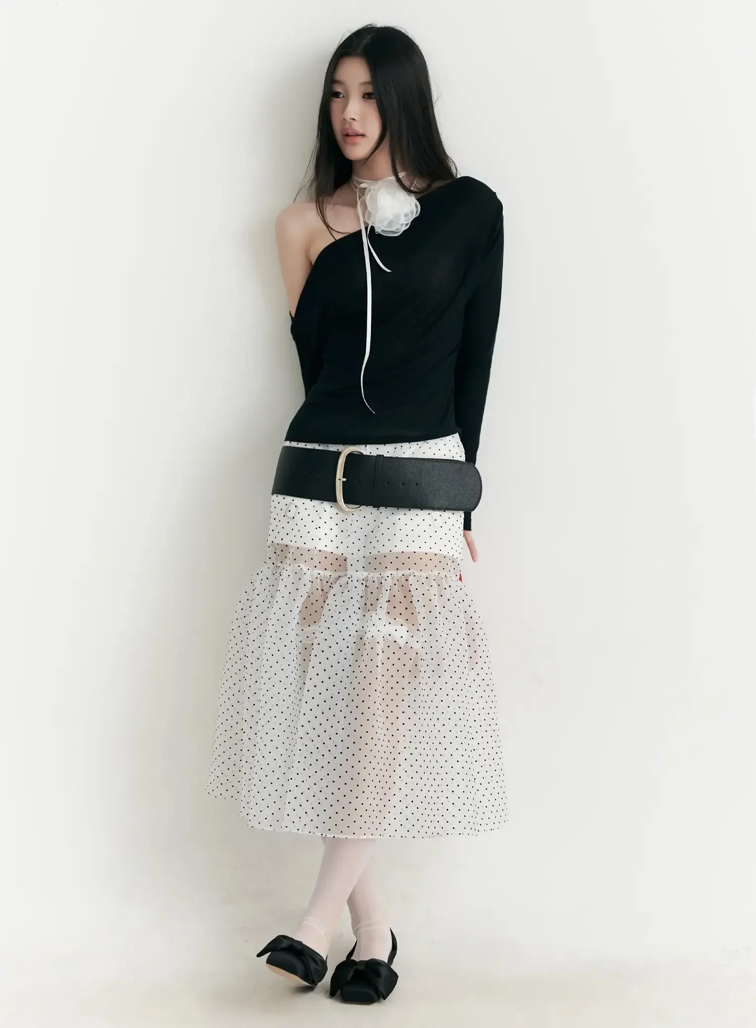Asymmetrical Off-Shoulder Top IM504 - Image 13