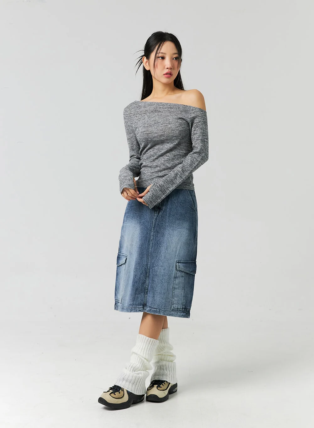 Asymmetrical One-Shoulder Top CO323 - Image 6