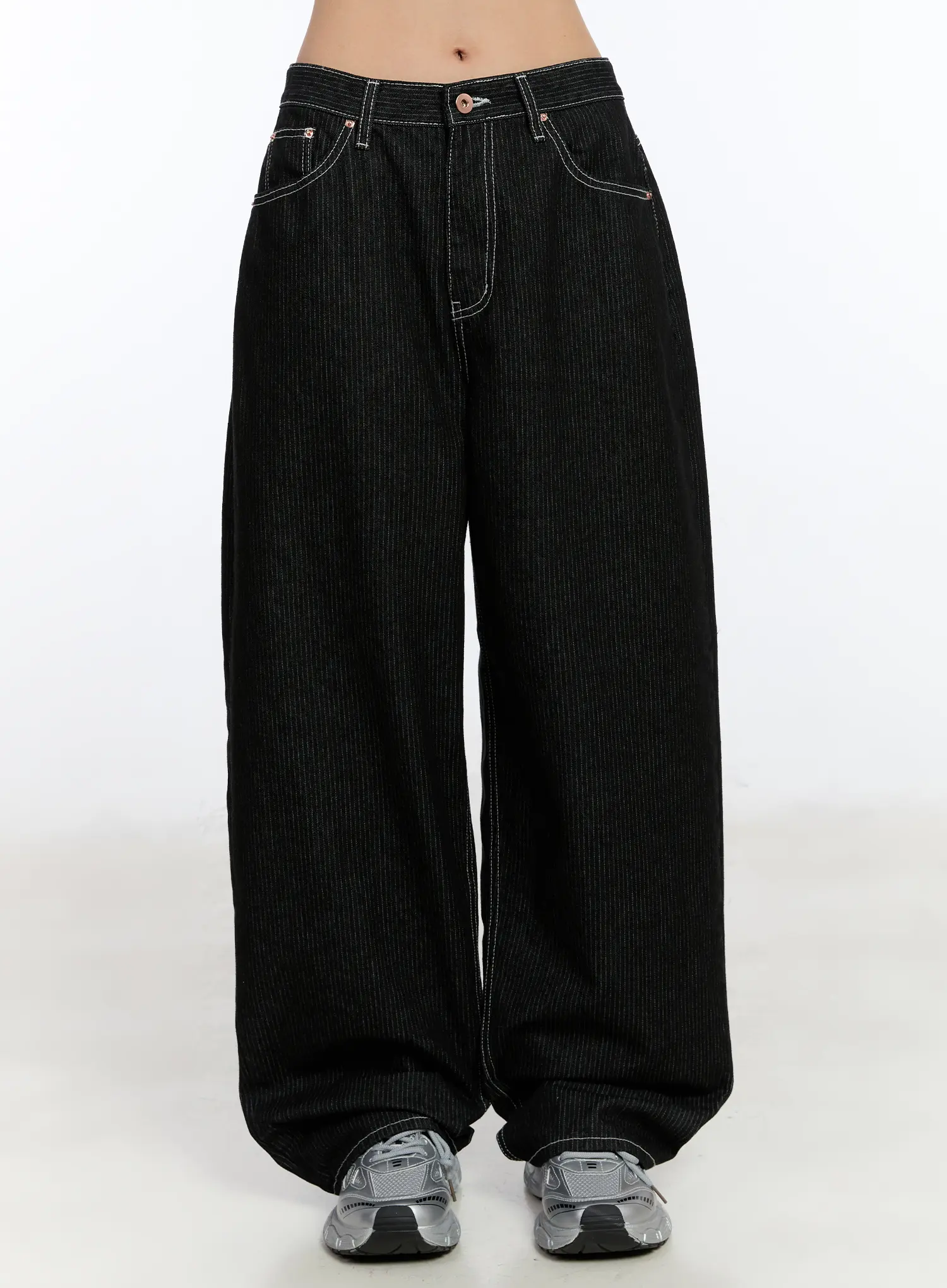 Athe Wide Stripe Jeans CA506