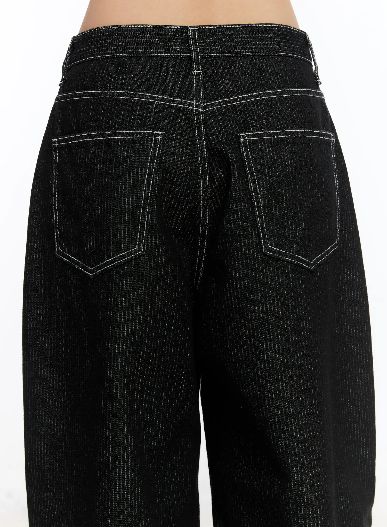 Athe Wide Stripe Jeans CA506 - Image 7