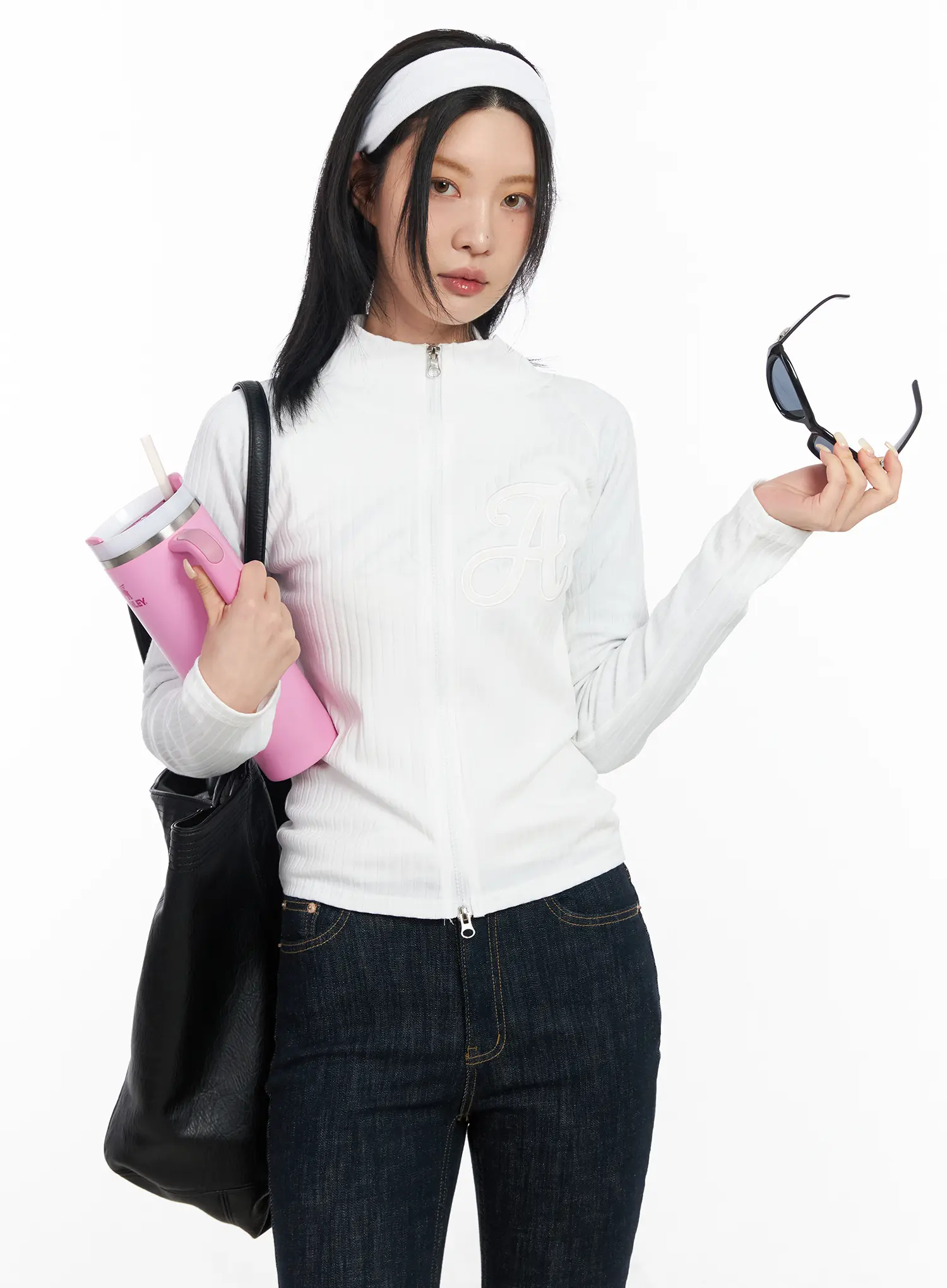 Athletic Zip-Up Track Jacket CF526