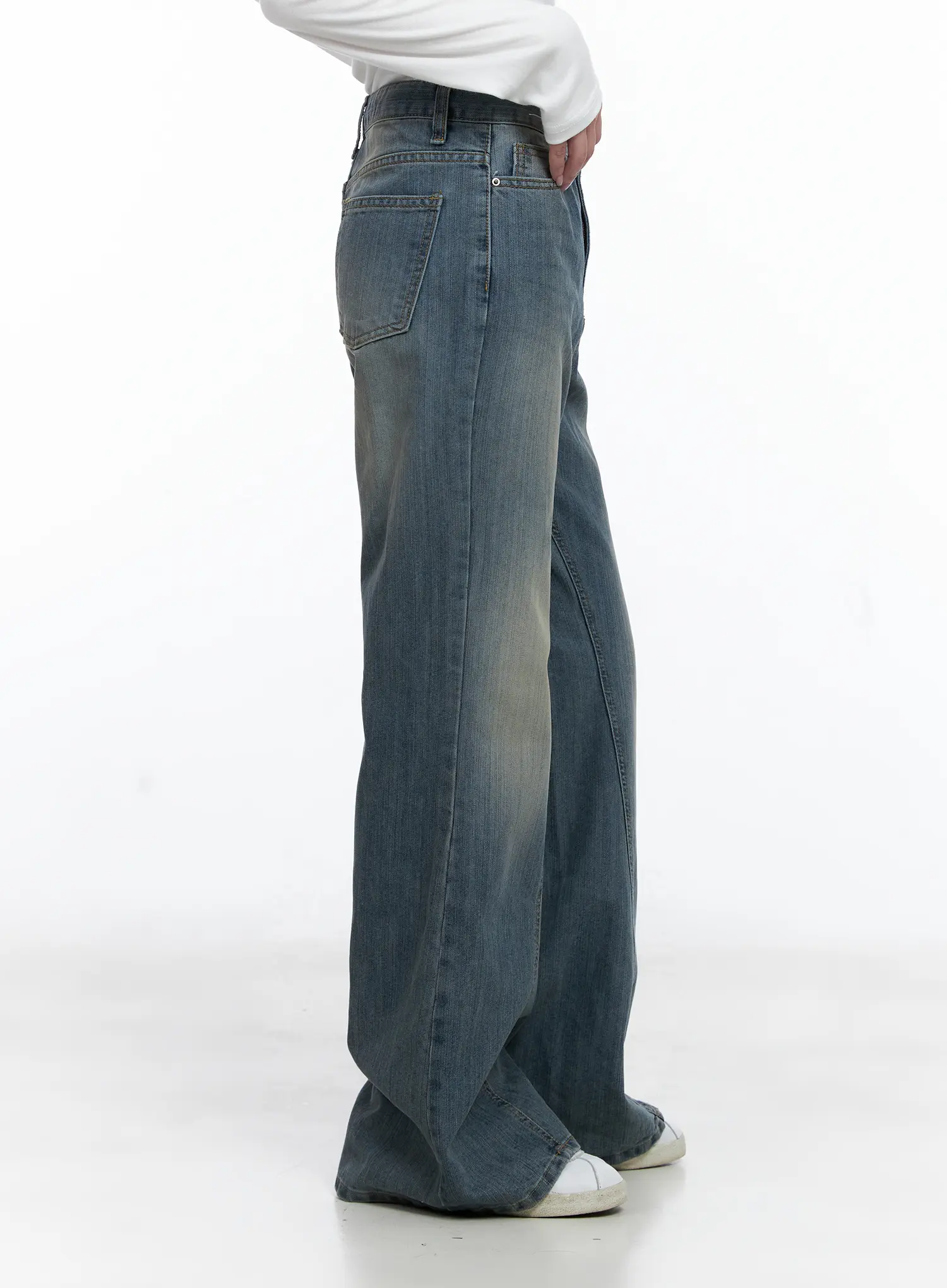 Aylin Wide Bootcut Jeans CS526 - Image 5