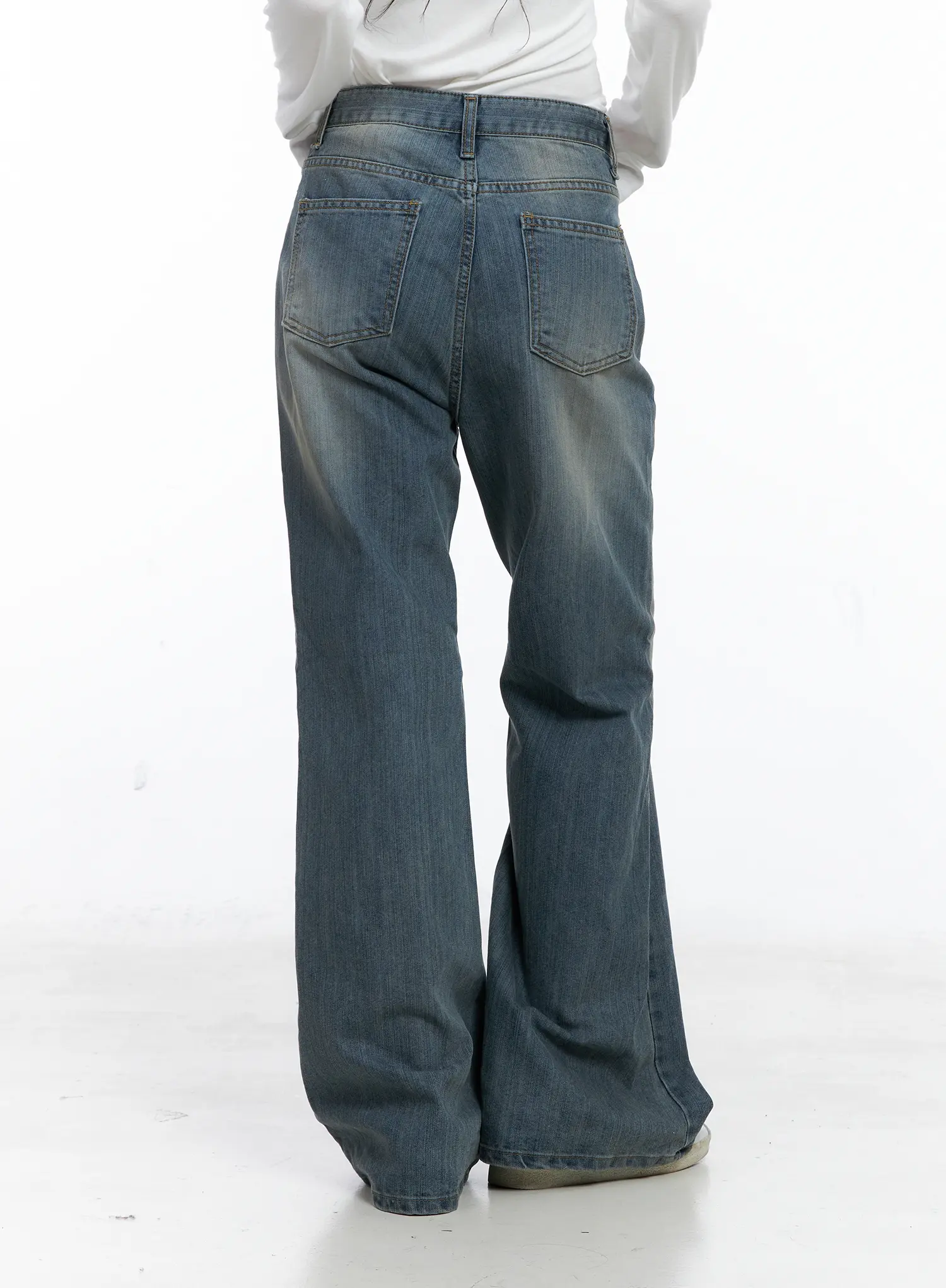 Aylin Wide Bootcut Jeans CS526 - Image 6