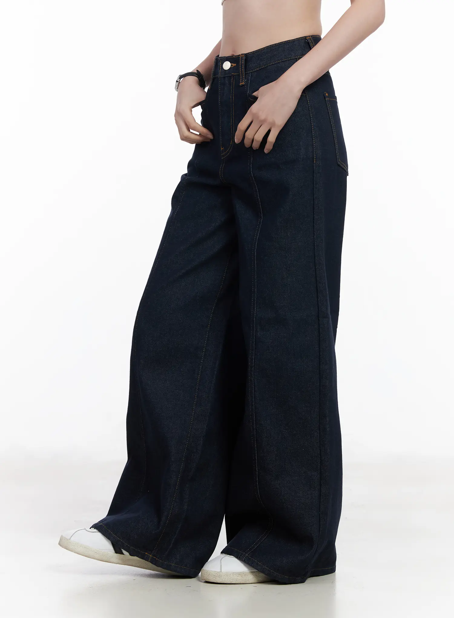 Azaria Wide Leg Jeans CA509 - Image 4
