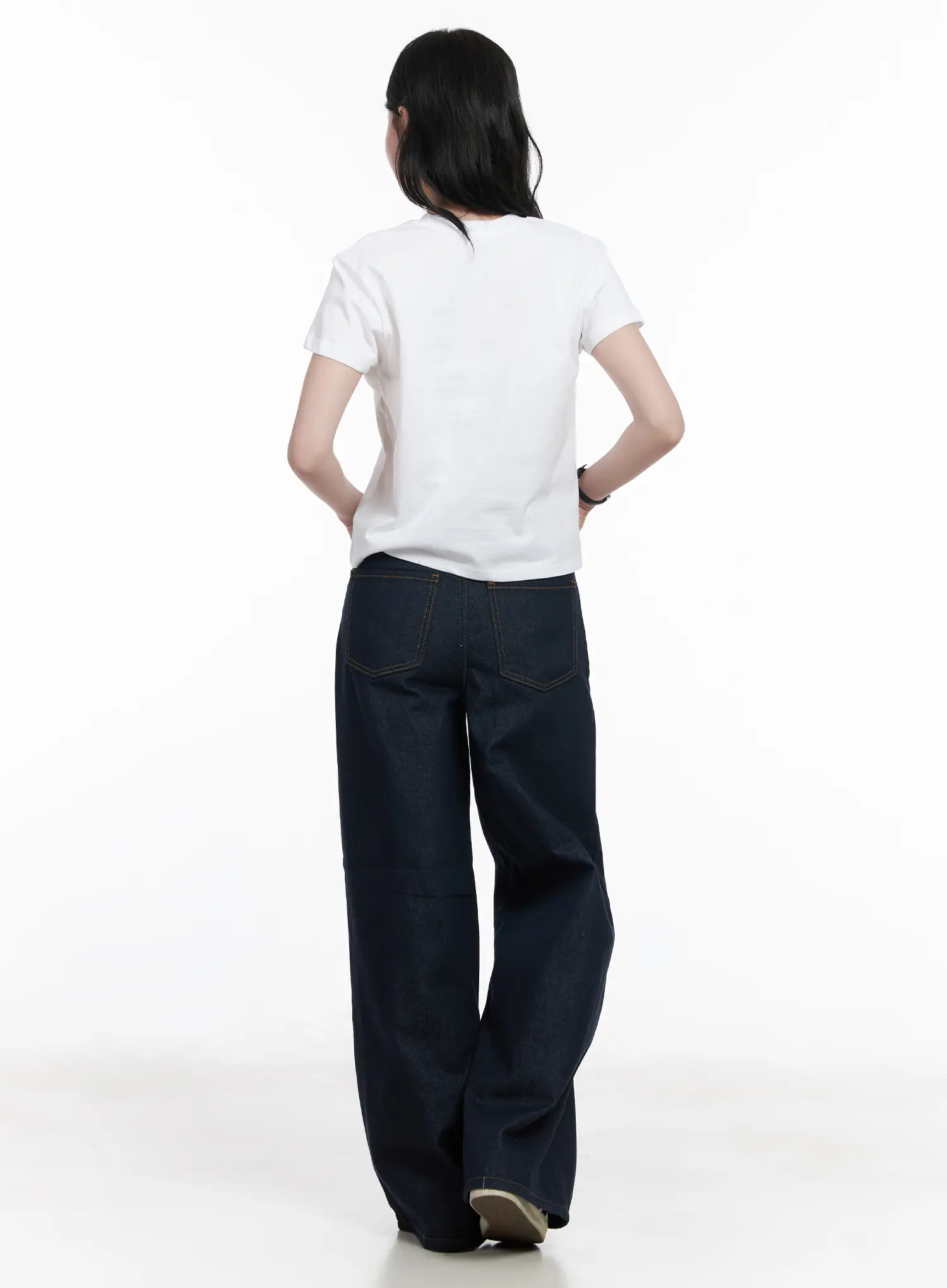 Azaria Wide Leg Jeans CA509 - Image 7