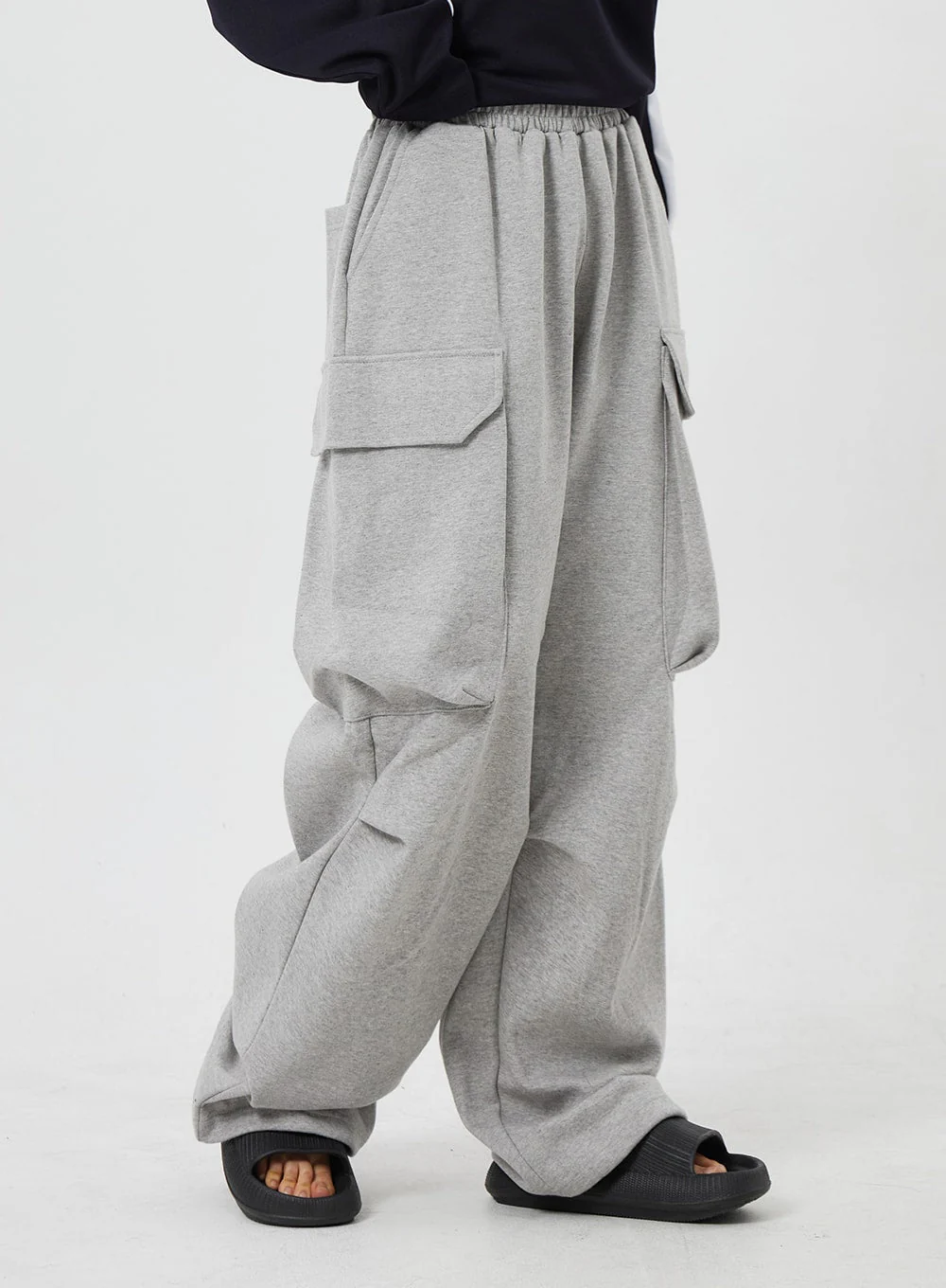 Baggy Cargo Track Pants Unisex CF327 - Image 5