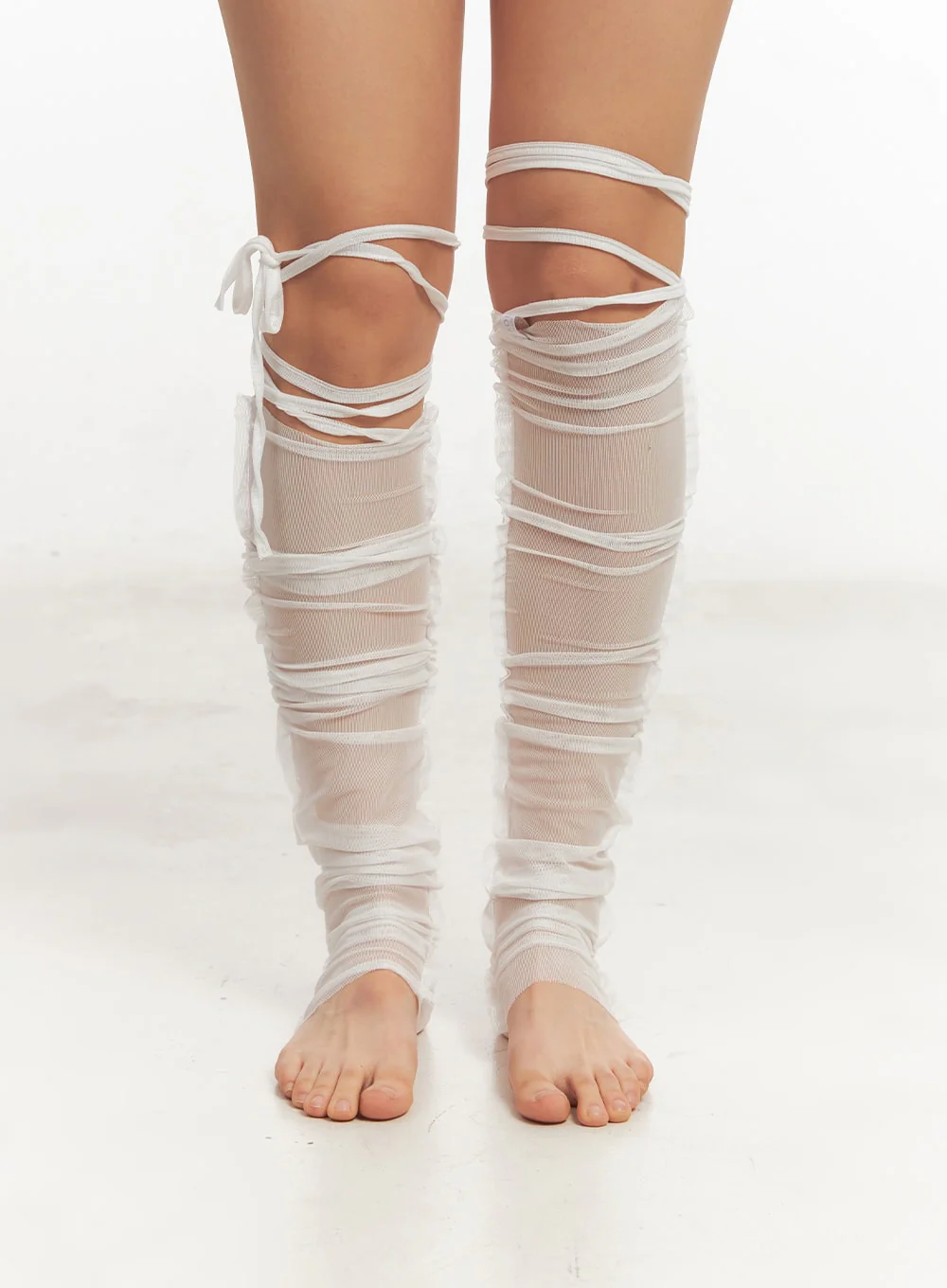 Balletcore Sheer Leg Warmers IU509 - Image 3