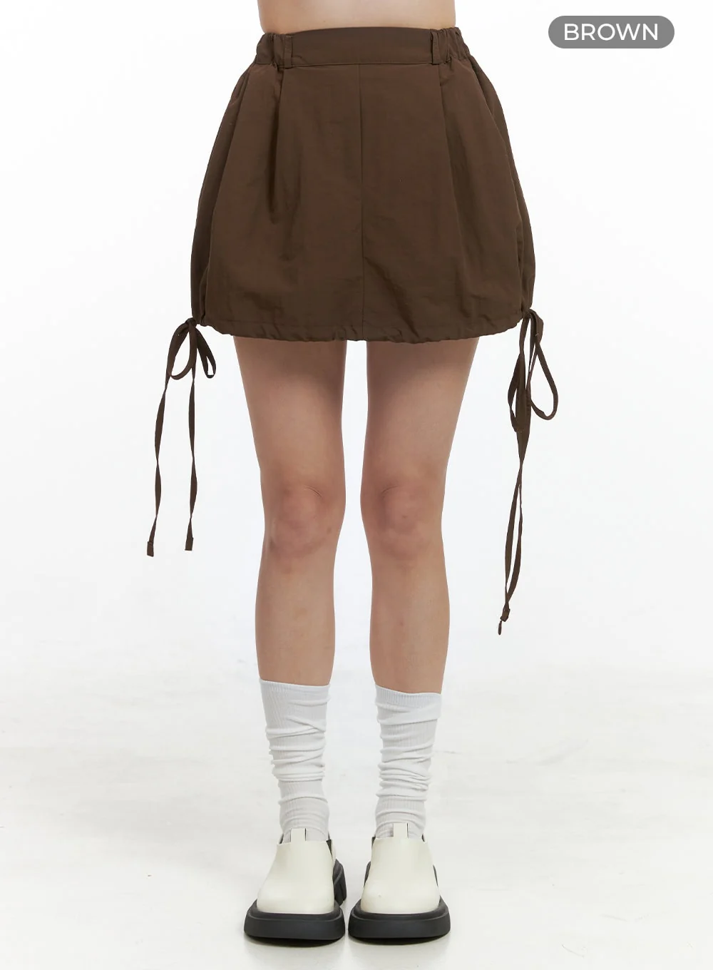 Banded Pintuck Mini Skirt OL417 - Image 7
