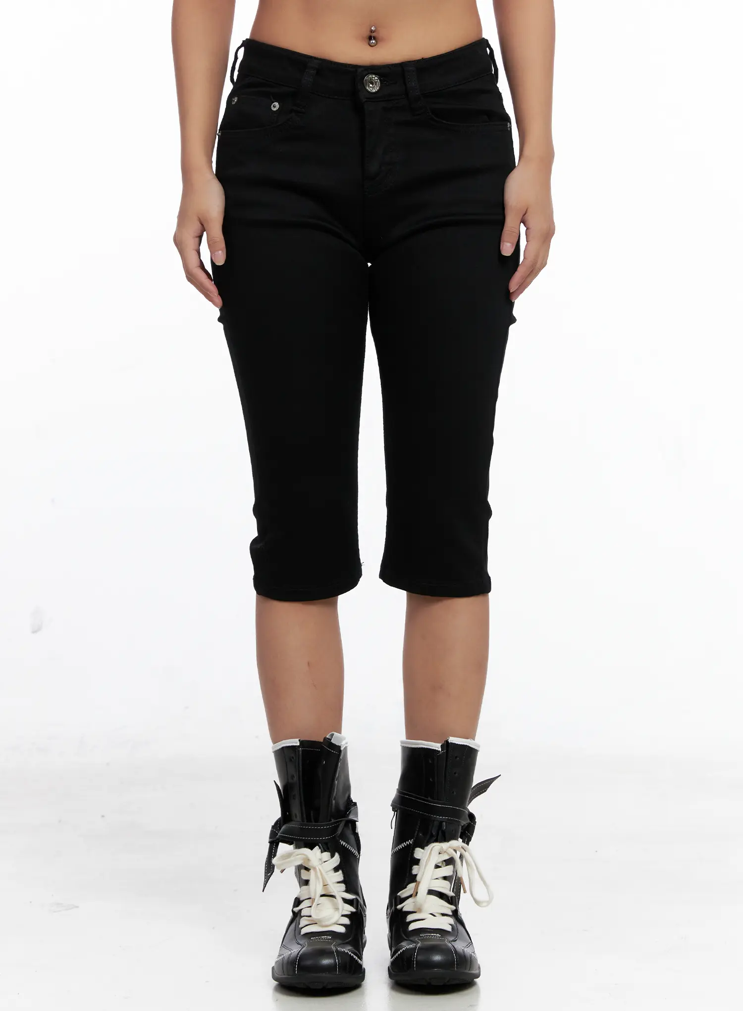 Basic Capri Cotton Pants CS522