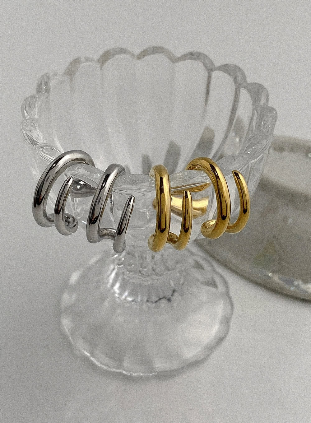 Basic Counter Earrings IA517 - Image 2