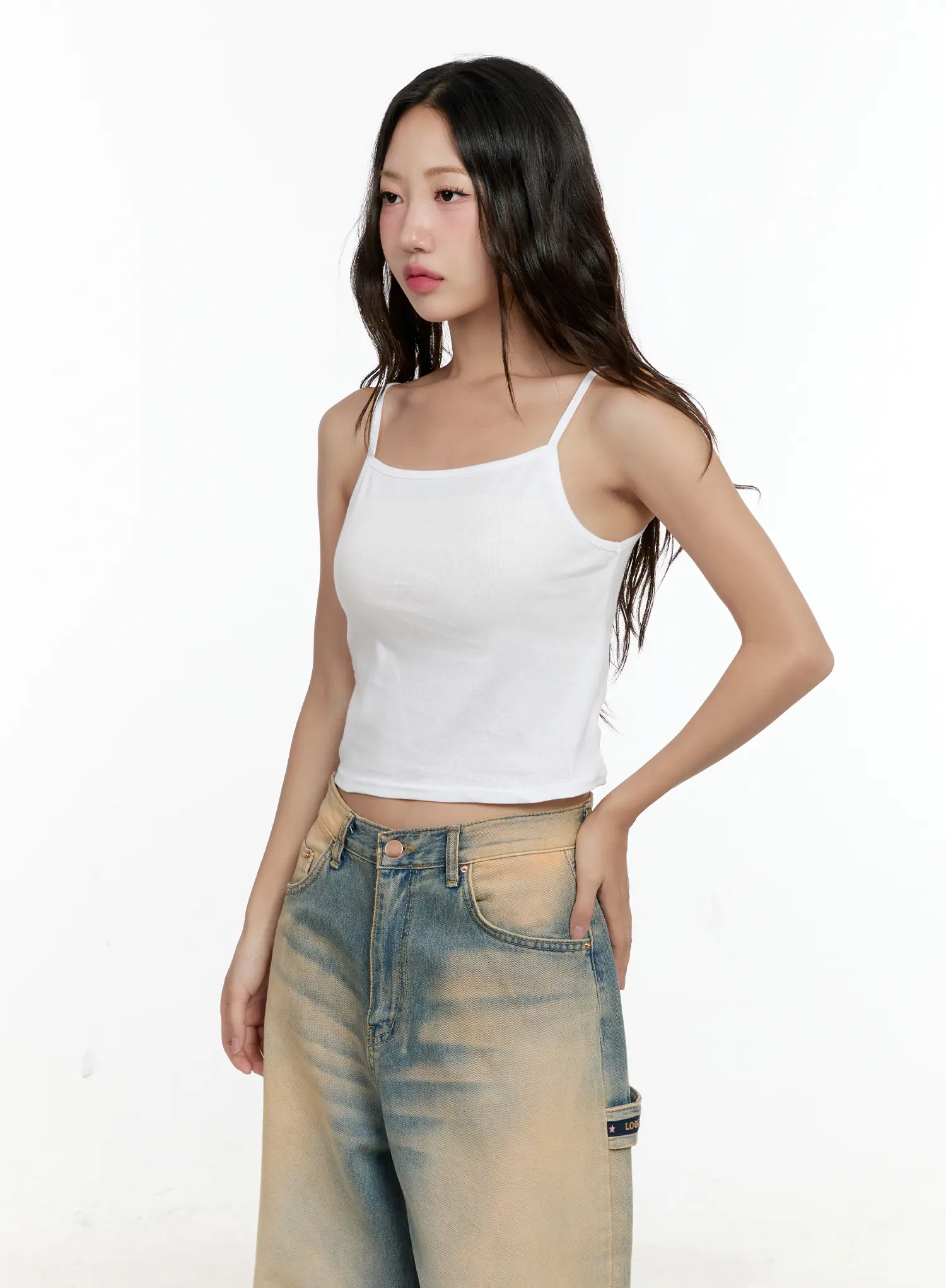 Basic Cropped Tank Top CG501 - Image 7