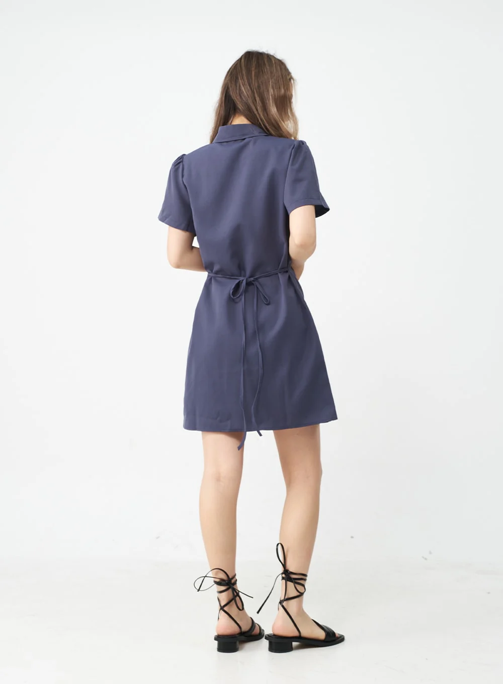 Basic Everyday Shirt Dress CJ22 - Image 12